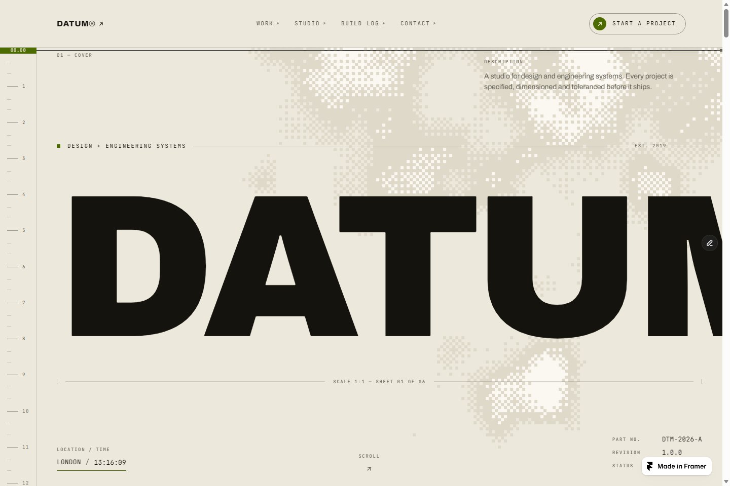 DATUM — desktop preview