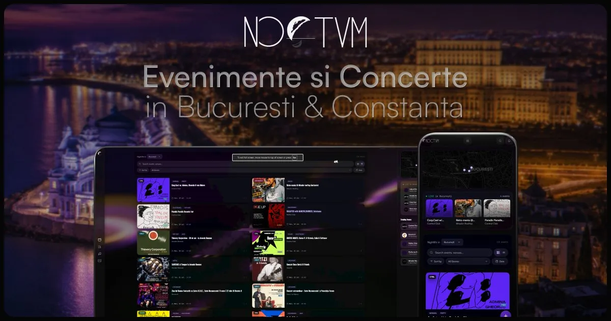NOCTVM — nightlife discovery PWA