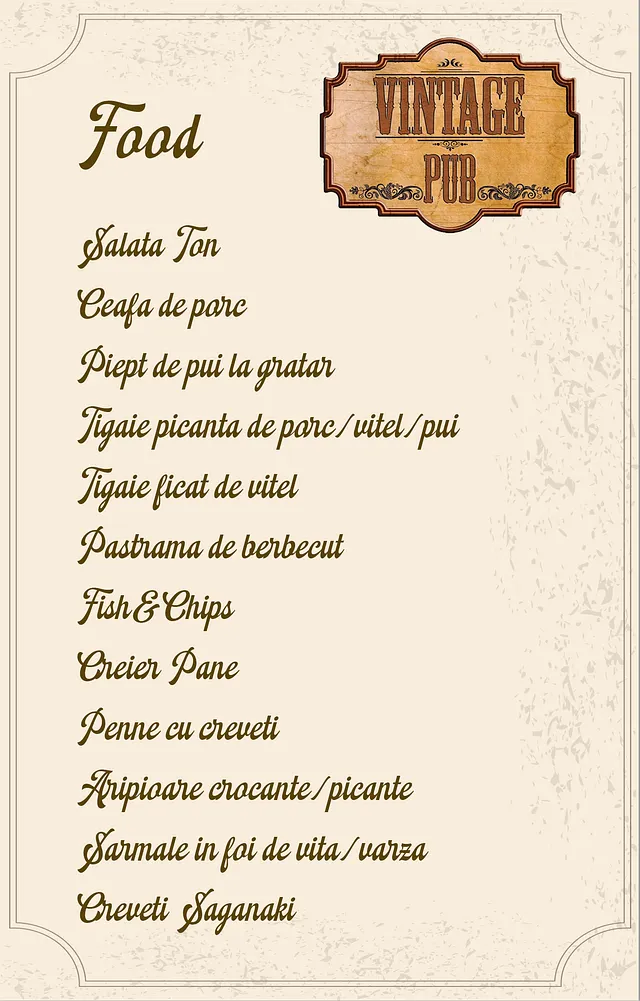 Vintage Pub