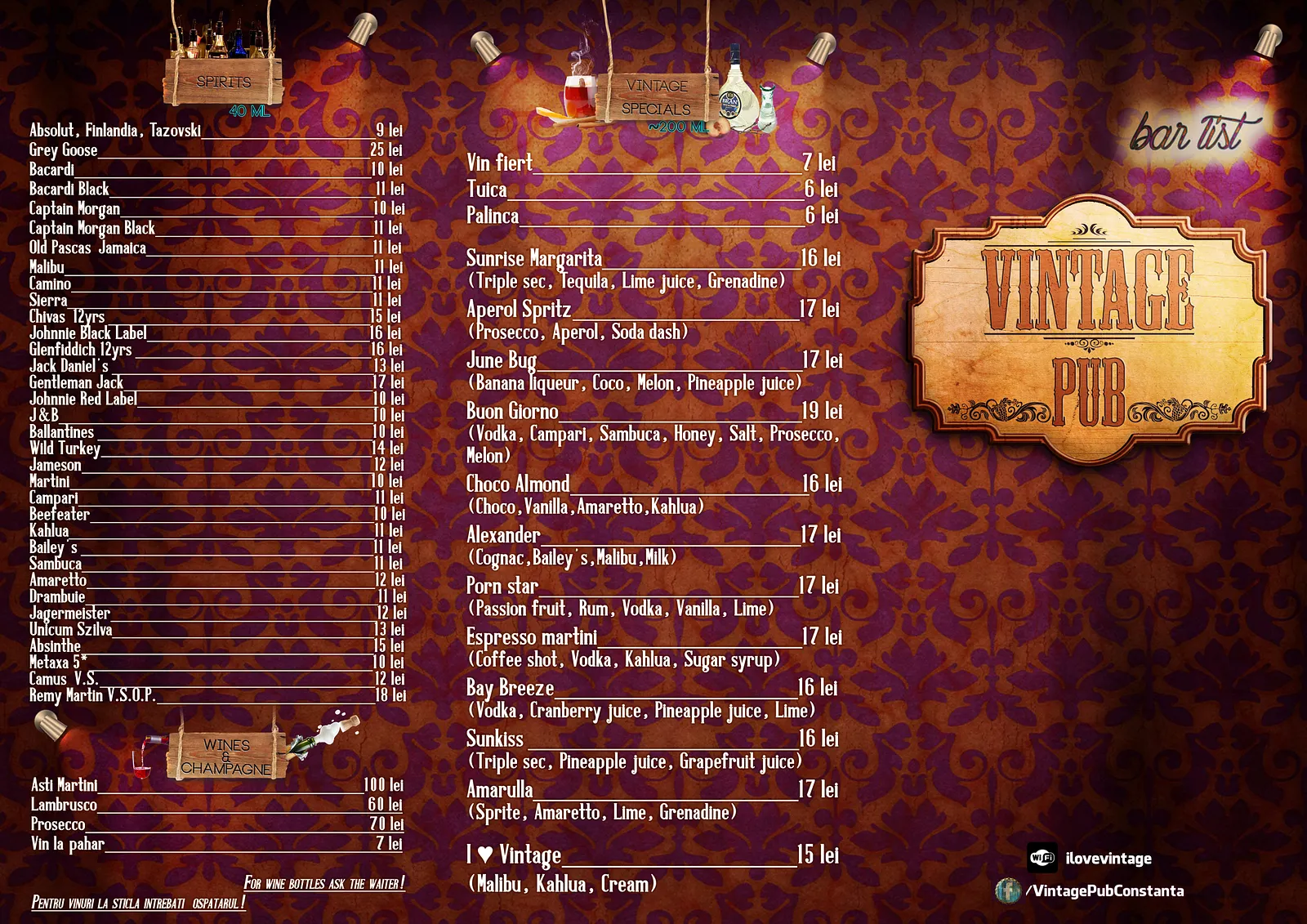 Vintage Pub